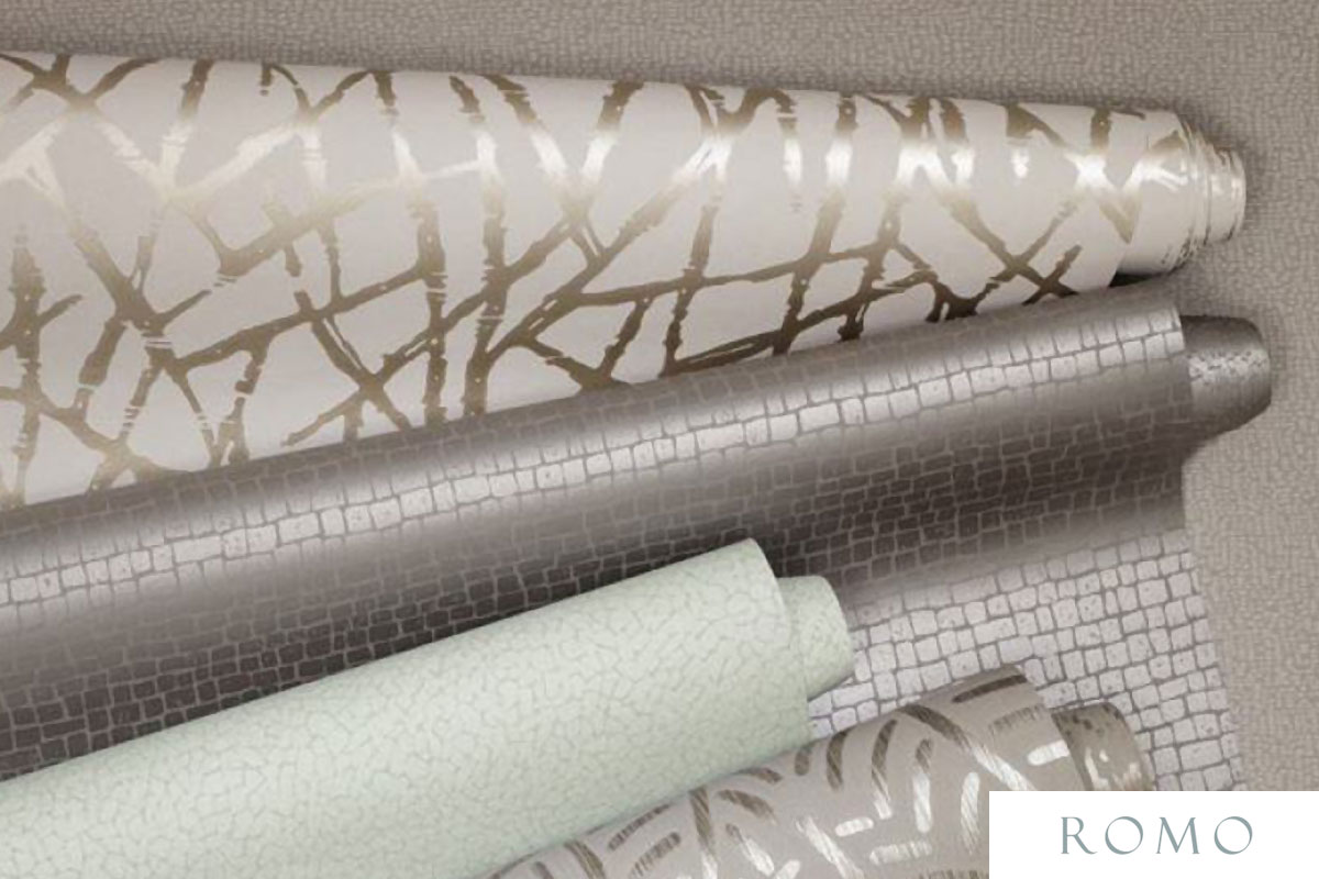 Designer wallpapers and wall coverings from designer suppliers at Curtaincraft