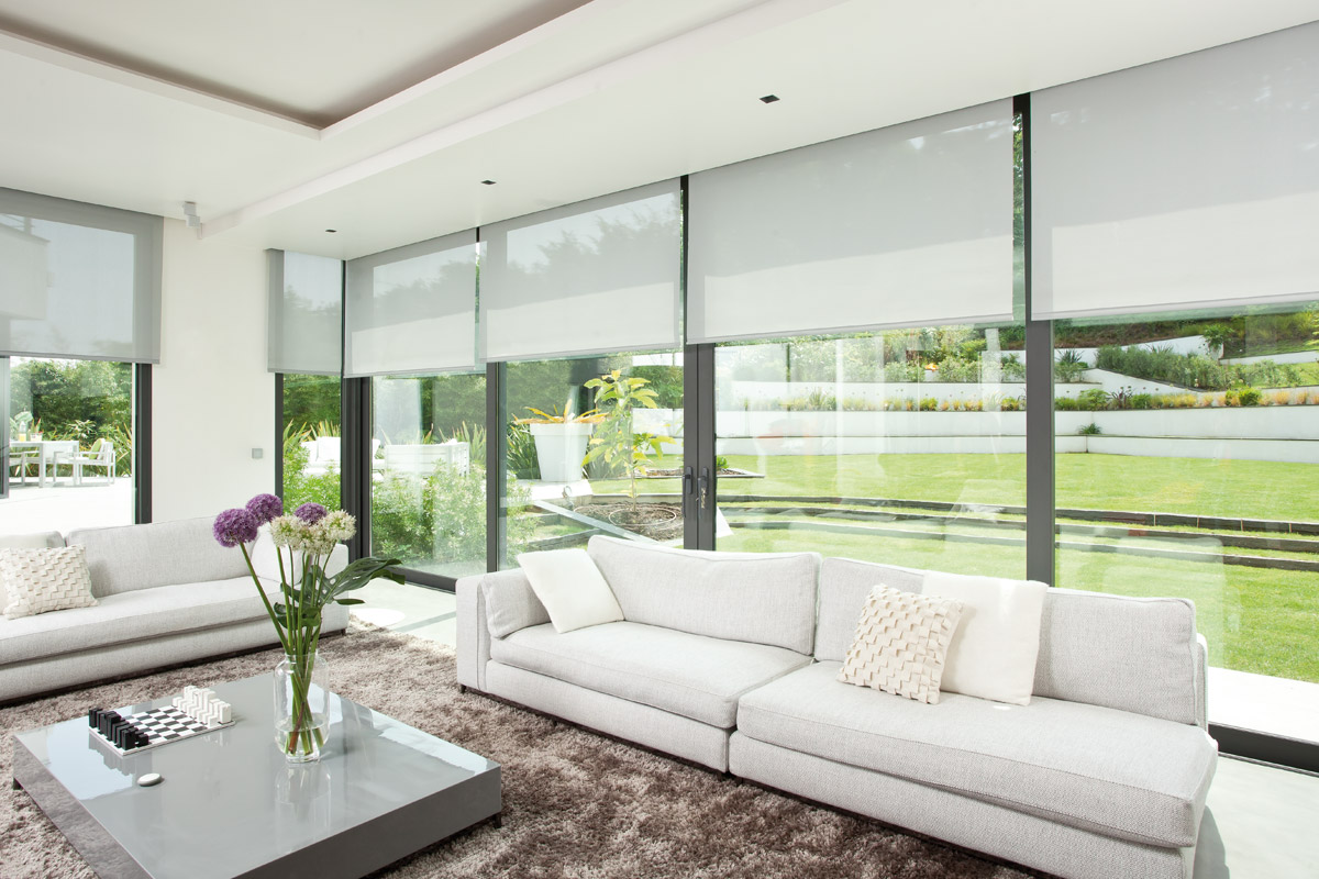 Somfy remote control motorised blinds for your home